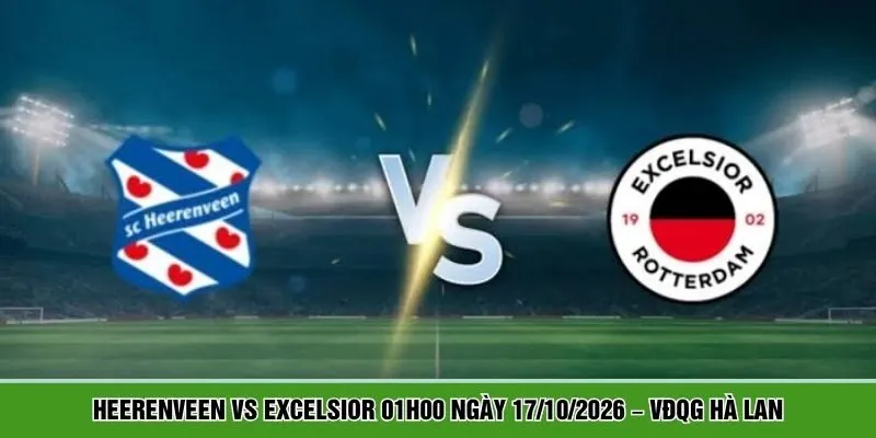 Heerenveen vs Excelsior